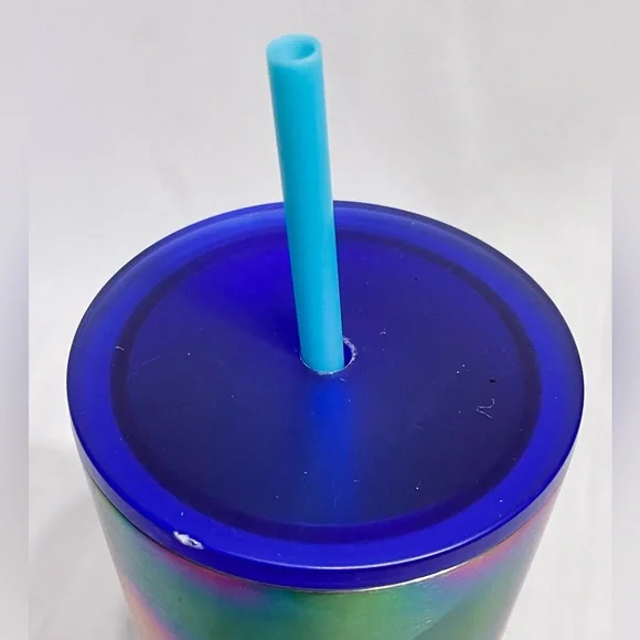 Starbucks Dining Starbucks Fluorescent Rainbow Metal Venti Tumbler Cup